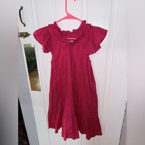 NWOT Never a Wallflower Rachel Dress in Red Windowpane Plaid- size XS